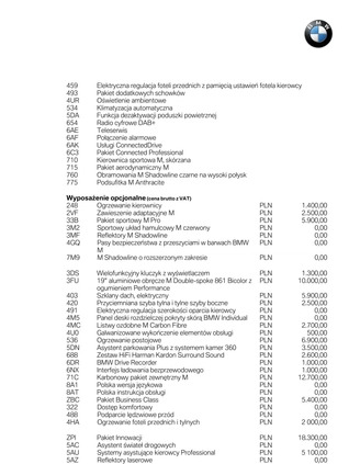 BMW Seria 4 cena 389900 przebieg: 500, rok produkcji 2023 z Poznań małe 277